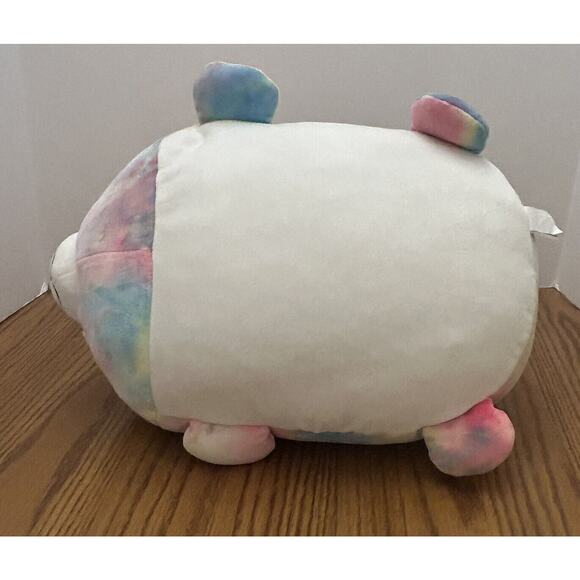 Linzy Comfort Cat Plush Kitty Tie Dye Watercolor Plush Stuffed Animal Toy 16" - Picture 5 of 10